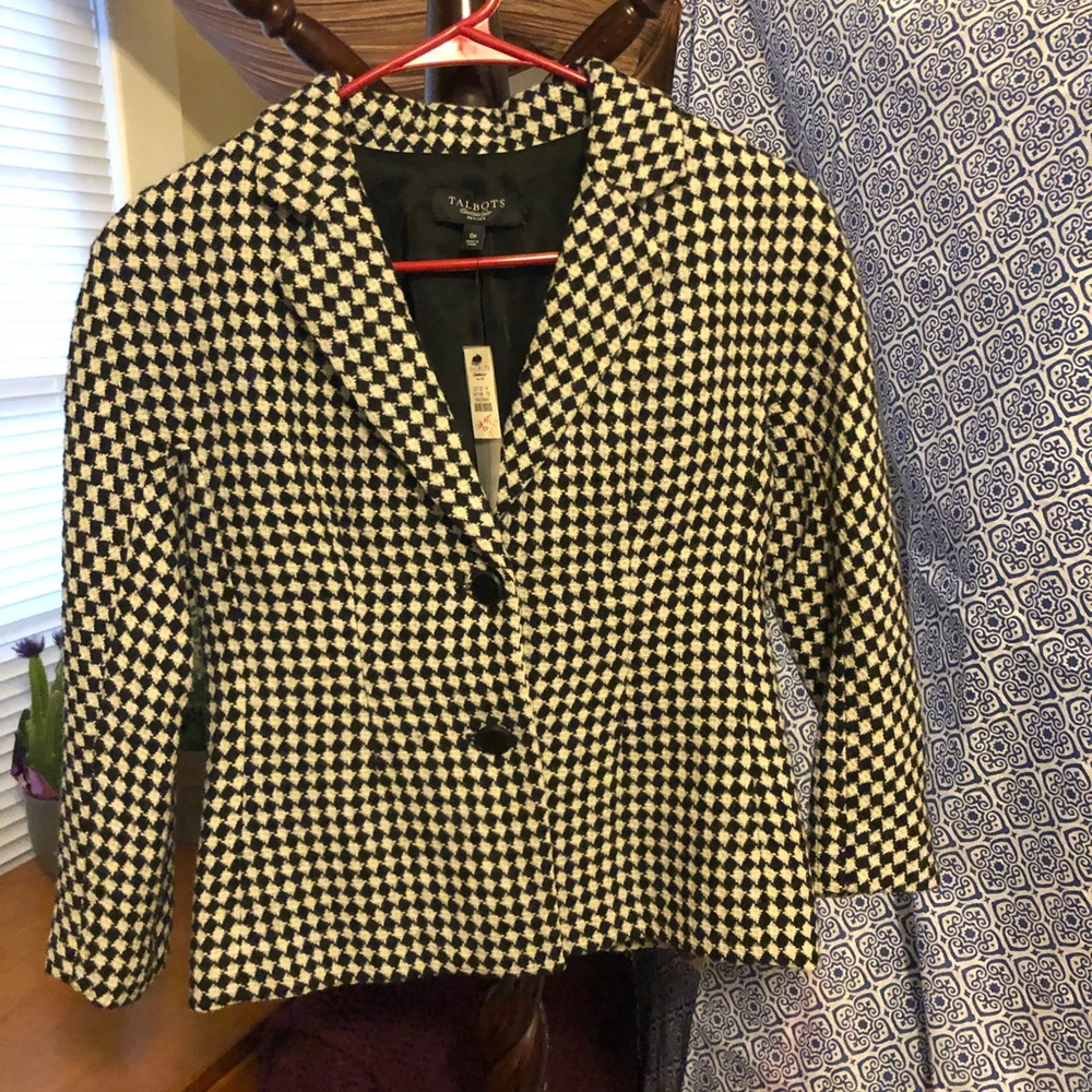 Talbots New w/Tags Women’s Petite Button Up Blazer